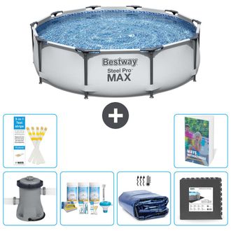 Bestway Piscina Bestway Steel Pro Max Redonda - 305x76 Cm - 7-piezas S233