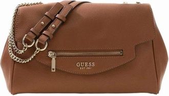 Guess Antonia Convertible Xbody Flap - Dames - Tassen - Bruin - Maat: ONE Size Zijde
