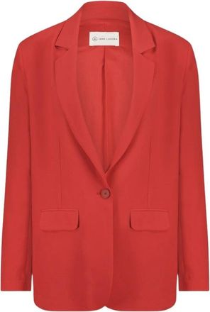Jane Lushka Dames, Jassen, Rood, Maat: S Poliester