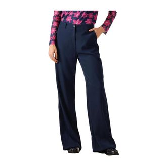 Ydence Ydence, Dames, Broeken, Blauw, Maat: XS Poliester