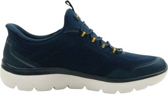 Skechers Heren, Schoenen, Blauw, Maat: 44 EU