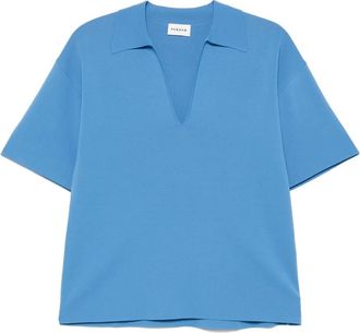 P.A.R.O.S.H. T-shirt a coste - Blu