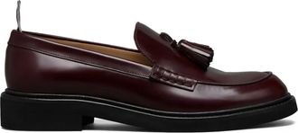 Thom Browne Mocassini RWB con nappa - Rosso