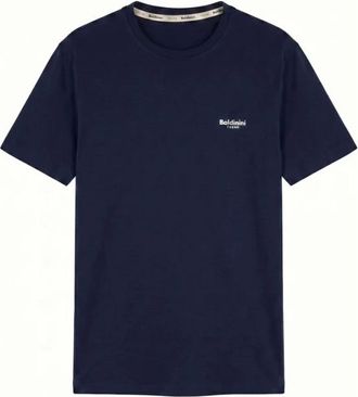 Baldinini Camiseta Cuello Redondo - Tops - Hombre - Azul - 2XL