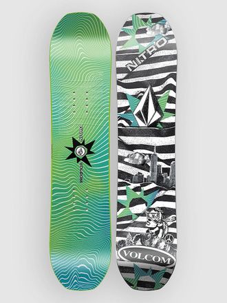 Nitro X Volcom Ripper Kids 2025 Kids Snowboard patroon