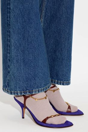 Chlo&eacute; Heeled Sandals Zia, Womens, Blue