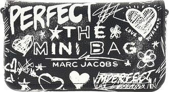 Marc Jacobs Leather The Punk Scribble Mini Bag Woman One Size