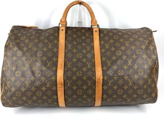 Louis Vuitton Brown Monogram Boston Bag (Pre-Owned)