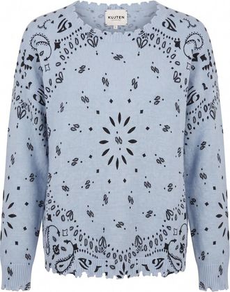 Kujten Mela Bandana Round Neck Sweater