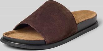 Vagabond Pantoletten aus echtem Rindsleder in Dunkelbraun, Gr&ouml;&szlig;e 36