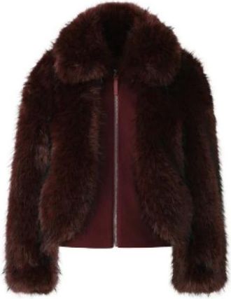 Mackage Chaqueta de piel sint&eacute;tica Nanny - Jackets - Mujer - Marr&oacute;n - S