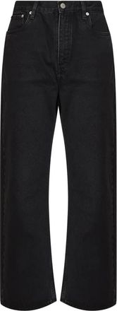 STUDIO NICHOLSON Donna, Jeans, Nero, 2Xs, new