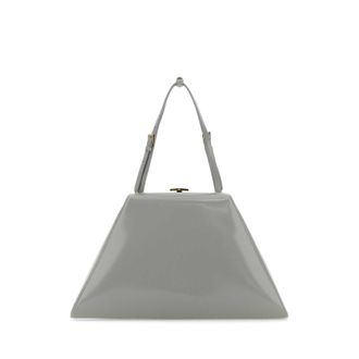 Prada Light Grey Leather Handbag
