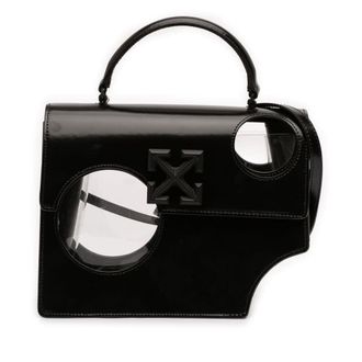 Off-white Pre-owned OffWhite Leather Meteor Jitney 2.8 Satchel Ladies 92F3V4SN0A29P6ES