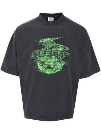 Black VETEMENTS Printed T-Shirts: Shop up to −73% | Stylight