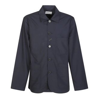 Universal Works Light Jassen - Heren - Zomerjassen - Blauw - 2XL - Jassen