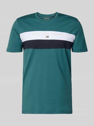 Christian Berg Regular Fit T-Shirt mit Rundhalsausschnitt in Metallic Gruen, Gr&ouml;&szlig;e 3XL