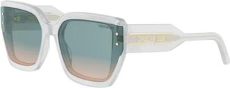 Dior signature S14I - unisex - Zonnebrillen - Grijs - 64 MM - Accessoires