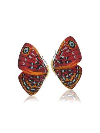 Silvia Furmanovich 18K yellow gold Butterfly diamond earrings - women - 18kt Yellow Gold/Diamond - One Size