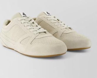 Isabel Marant calfskin leather low-top sneakers