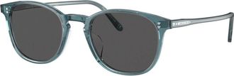 Oliver Peoples Finley Vintage Sun - unisex - Zonnebrillen - Grijs - 49 MM - Accessoires