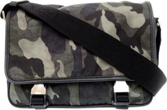 Prada Pre-owned Cross Body Bags, male, Multicolor, Size: ONE SIZE Pre-owned Vintage Shoulder Bag