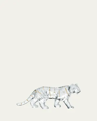 Baccarat Tiger Figurine