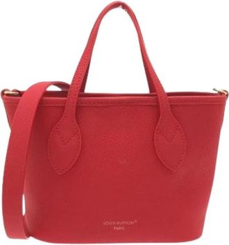 Louis Vuitton Pre-owned Monogram Cherry Handtas M14997 - Dames - Vintage Handtas - Rood - ONE Size - Leer - Vintage