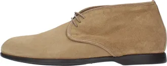 Pantanetti Schoenen, Heren, Beige, 42 EU, Leer, 17447A Elite Arabia Enkellaarsjes