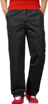 Generic MENS 3 IN 1 TROUSERS SHORTS ZIP OFF COMBAT CARGO SUMMER WORK JOGGING PANTS M-3XL[Black,M]