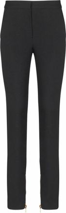 Balmain Nette pantalons - Dames - Slim Fit Broeken - Zwart - S - Wol - Broeken