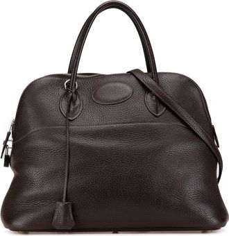 Herm&egrave;s Pre-owned Hermes Clemence Bolide 35 Ladies [H]