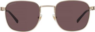 Gucci Brown Square Mens Sunglasses GG1876S 002 50