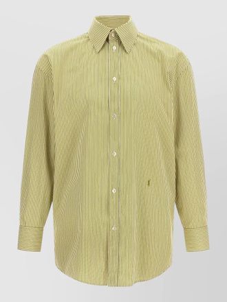 Saint Laurent long sleeve striped shirt buttoned cuffs