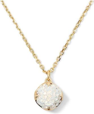 Kate Spade New York Pop Of Joy Mini Pendant Womens Necklace Opal, Glass