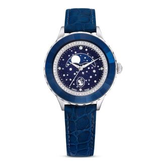 Swarovski Octea Moon Watch - Dames - Horloges - Blauw - ONE Size - Accessoires