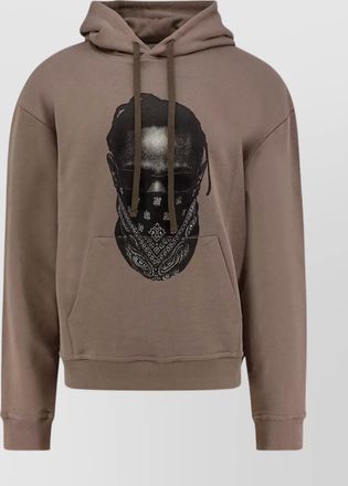 Ih Nom Uh Nit adjustable hooded sweatshirt graphic print