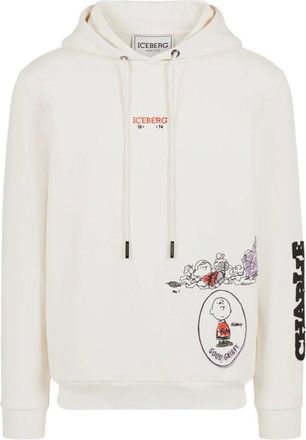 Iceberg Hombre, Sudaderas, Blanco, Talla: S