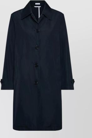 Thom Browne bal collar raincoat memory tech design
