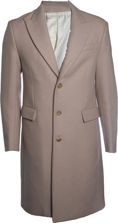 Amiri beige wollen jas