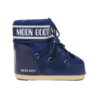 Moon Boot Icon Low Nylon - Dames - Winterlaarzen - Blauw - 45 EU - Nylon - Schoenen