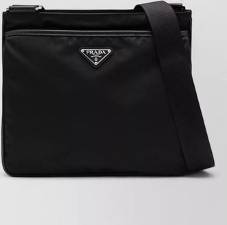 Prada nylon messenger bag