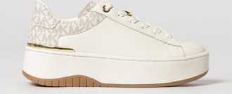 Michael Kors Sneakers Dottie in pelle e cotone spalmato con monogram MK