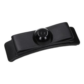 Ferragamo Accessoires, Dames, Zwart, ONE Size, Leer, Leren Haarclip