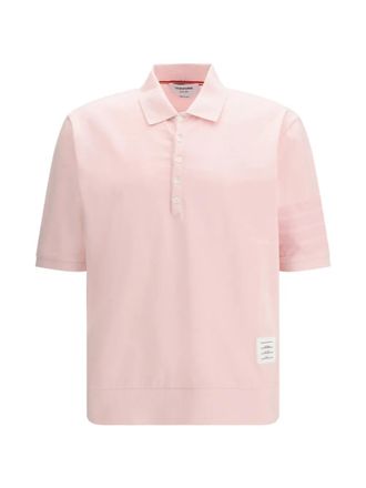 Thom Browne poloshirt met gestreept detail