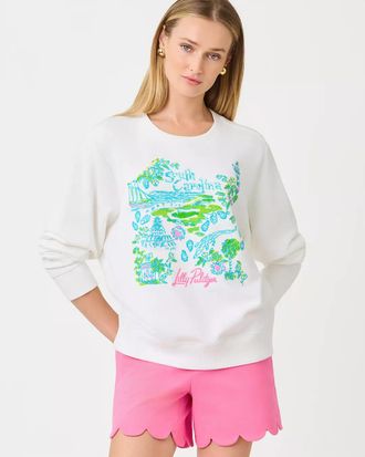 Lilly Pulitzer Ballad Cotton Sweatshirt