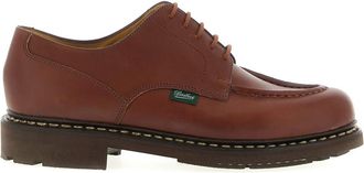 Paraboot Brown Leather Lace Up Shoes