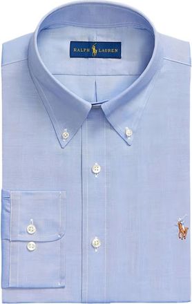 Polo Ralph Lauren Camicia Oxford Custom Fit - - Shirts - Uomo - Blu - L