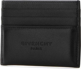Givenchy Mens Card Case Black Calf Wallet