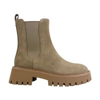 Michael Kors Schoenen, Dames, Beige, 39 EU, Asher Flat Bootie